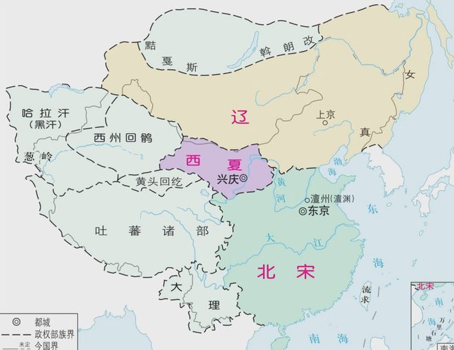 大金国百万大军灭了大辽和宋朝为何没有吞并西夏国？